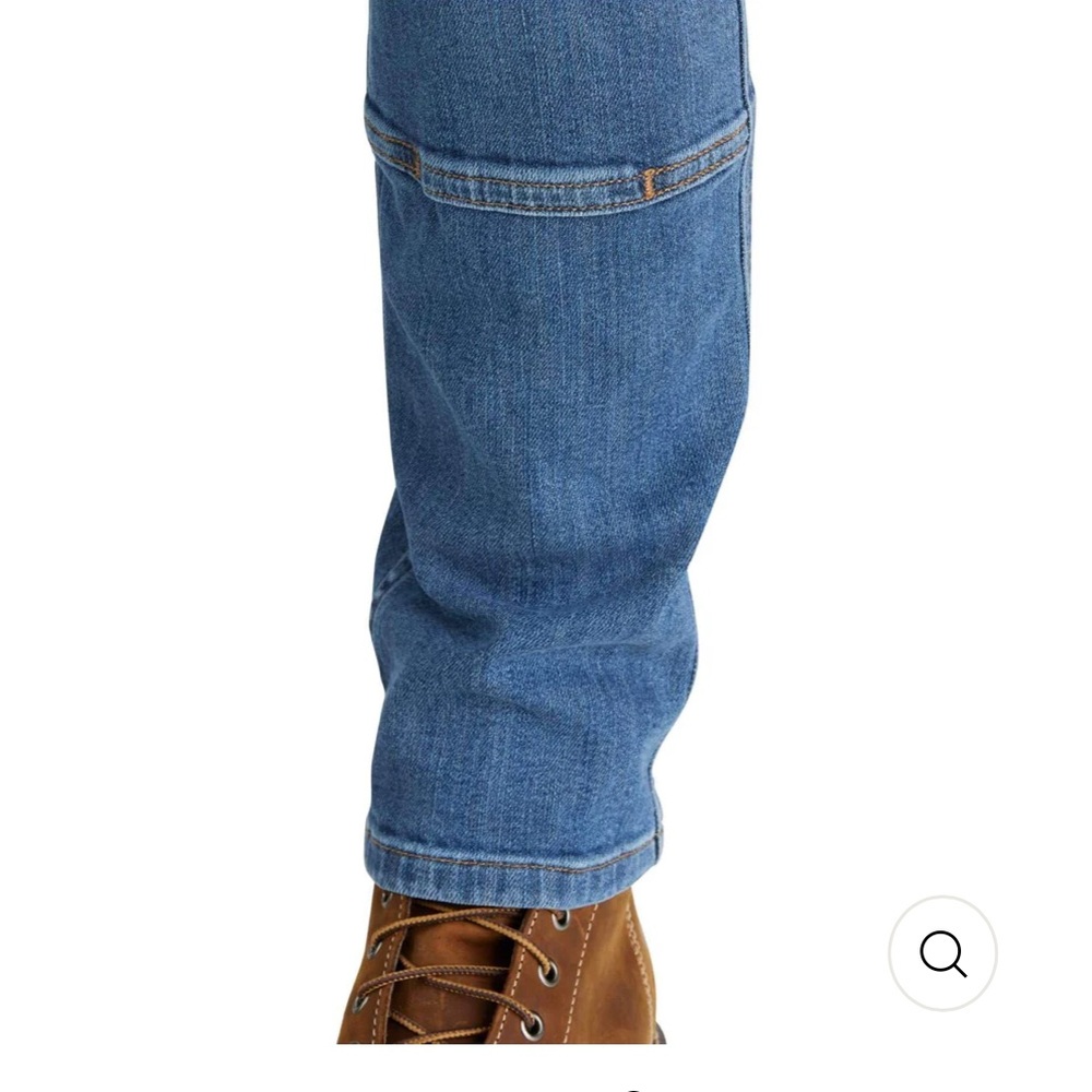 Carhartt Women’s Rugged Flex Relaxed Fit Double Front Jeans Size 12 Short NWT - Picture 4 of 12